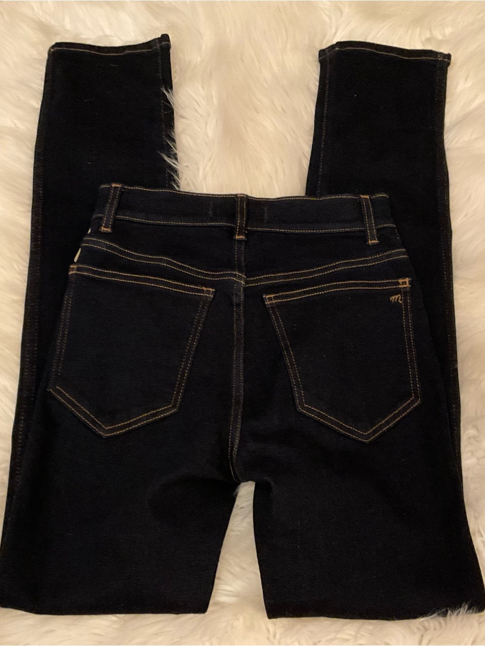 Madewell Mid-Rise Stovepipe Jeans - NWT - Size 23 - Picture 10 of 12